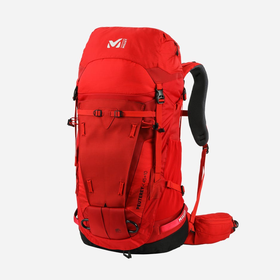 Backpack PEUTEREY INTEGRALE 45+10 - red