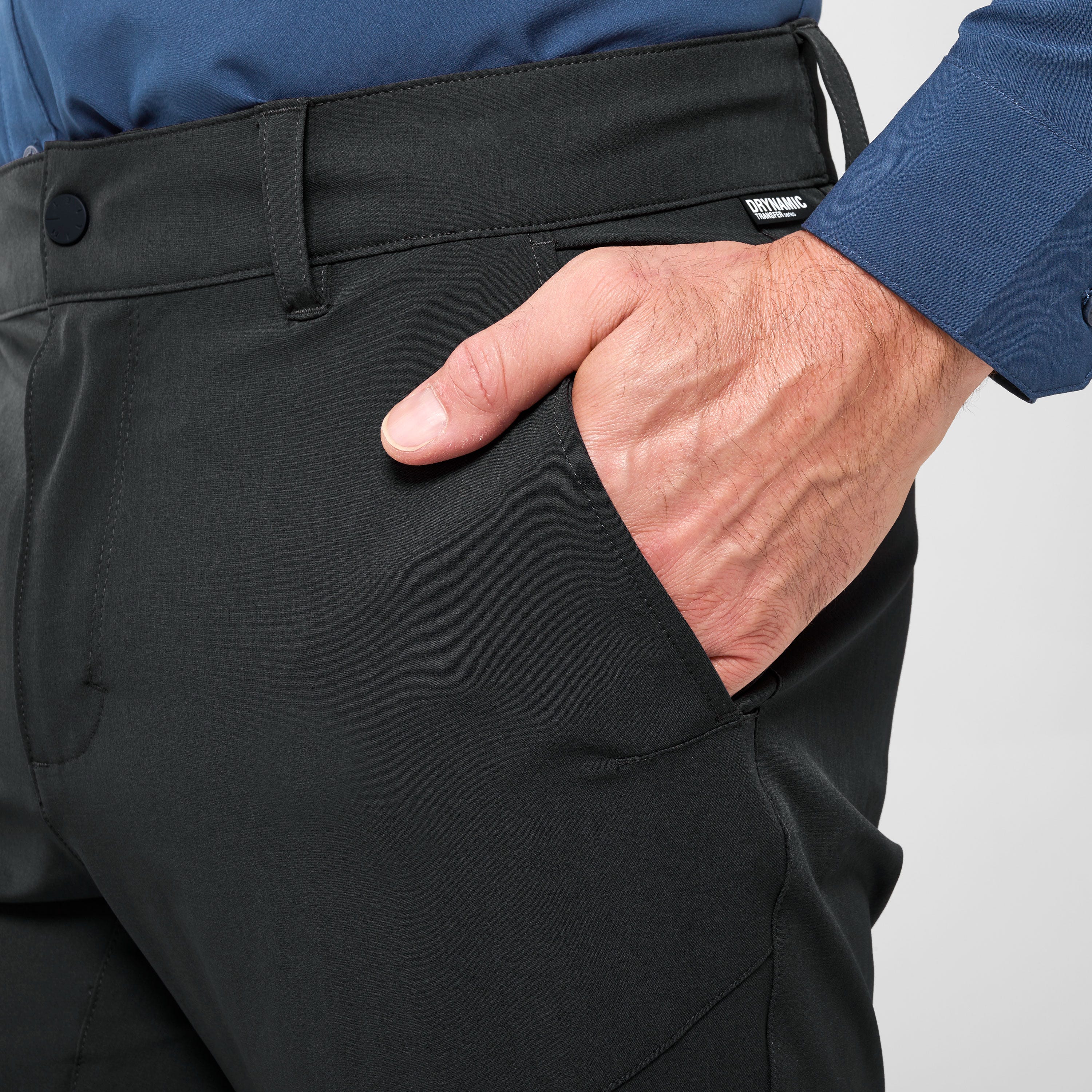 Men's Pant WANAKA STRETCH PT II M - navy blue - Pant - Randonnée 